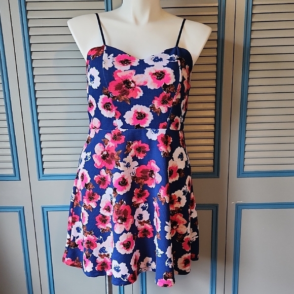 Love Dresses & Skirts - Love Pink and Blue Floral Dress